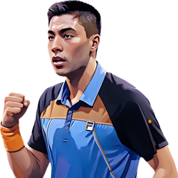 Brandon Nakashima player cartoon