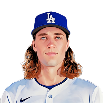 Tyler Glasnow player cartoon