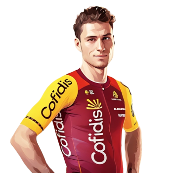 Damien Touzé player cartoon