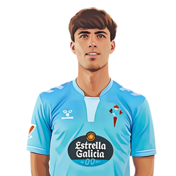 Javi Rodríguez player cartoon