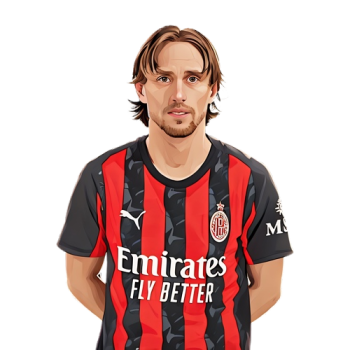 Luka Modrić player cartoon