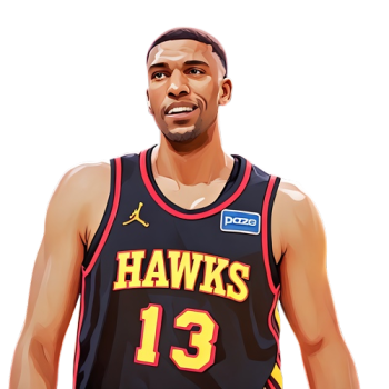 Tony Bradley player cartoon