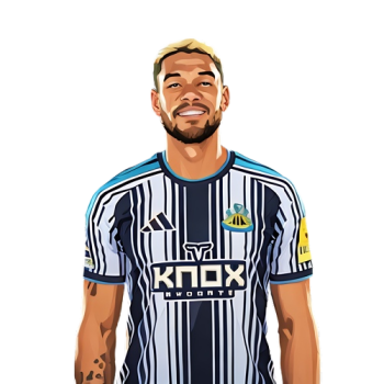 Joelinton player cartoon