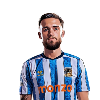 Matt Grimes player cartoon