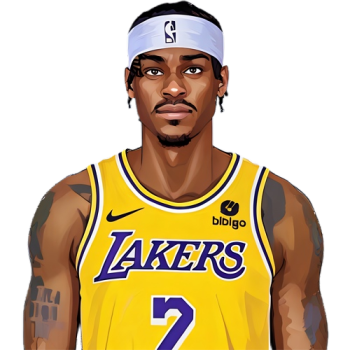 Jarred Vanderbilt player cartoon