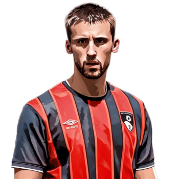 Owen Bevan player cartoon