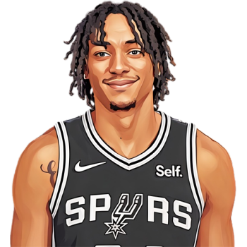Devin Vassell player cartoon