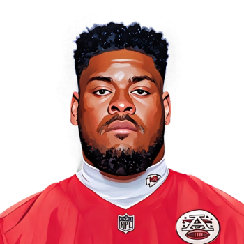 Trey Smith player cartoon