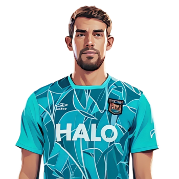 Alex Palmer player cartoon