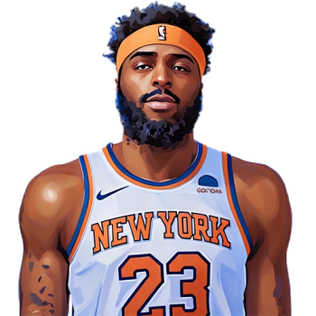 Mitchell Robinson player cartoon