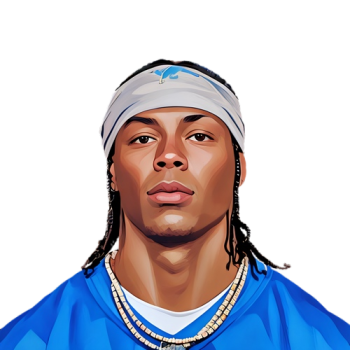 Jahmyr Gibbs player cartoon