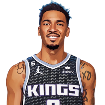 Malik Monk player cartoon