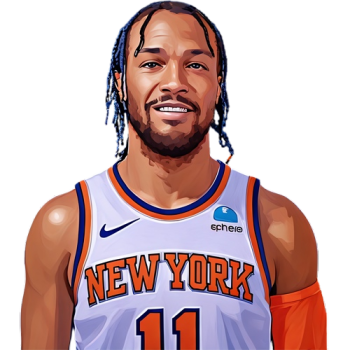 Jalen Brunson player cartoon