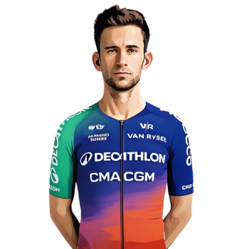 Tiesj Benoot player cartoon