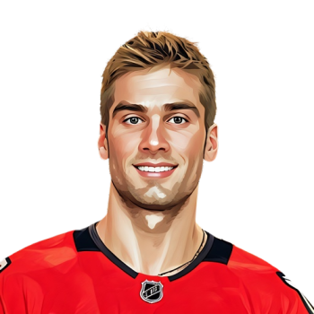 Louis Crevier player cartoon