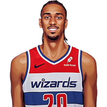 Alex Sarr player cartoon