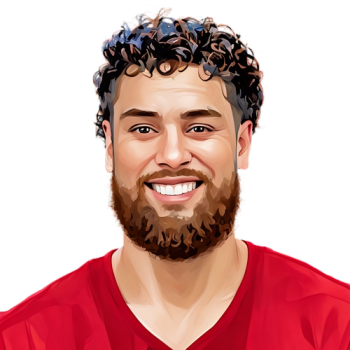 Simi Fehoko player cartoon
