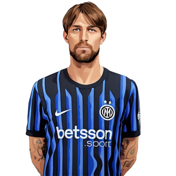 Francesco Acerbi player cartoon
