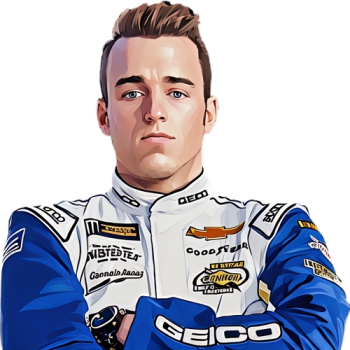 Ty Dillon player cartoon