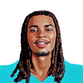 Julius Wood player cartoon