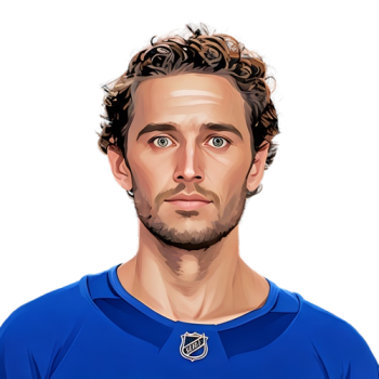 Alex Lyon player cartoon