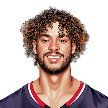 Xavier Hutchinson player cartoon