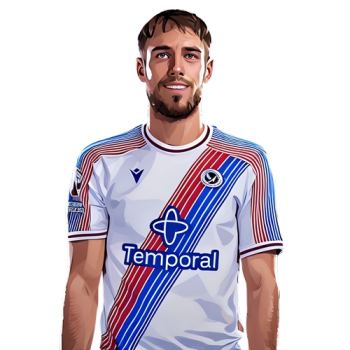 Óscar Mingueza player cartoon