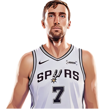Luke Kornet player cartoon