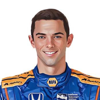Alexander Rossi player cartoon