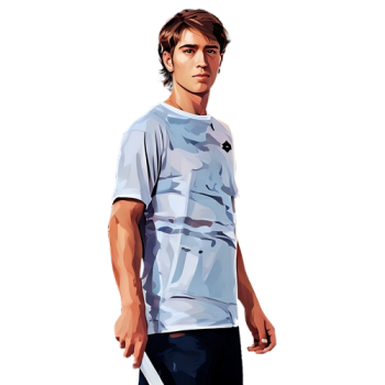 Francisco Comesaña player cartoon