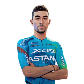 Clément Champoussin player cartoon