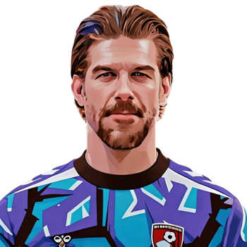 Fraser Forster player cartoon