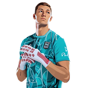 Kjell Scherpen player cartoon