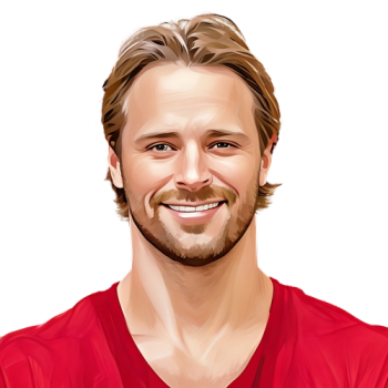 Blake Gillikin player cartoon