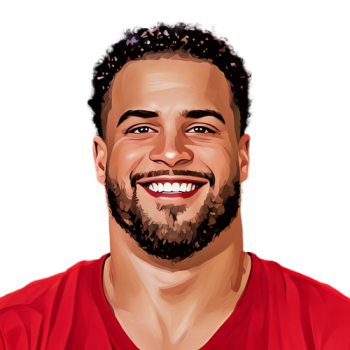 Isaiah Adams player cartoon