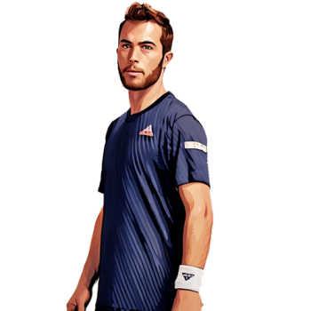 Hugo Gaston player cartoon