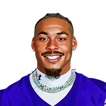 Justin Jefferson player cartoon