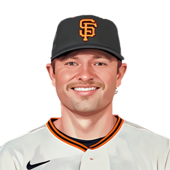 Logan Webb player cartoon