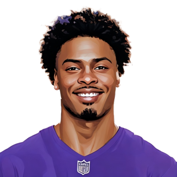Malaki Starks player cartoon