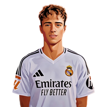 Víctor Valdepeñas player cartoon