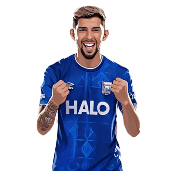 Julio Enciso player cartoon