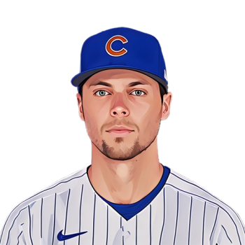 Nico Hoerner player cartoon