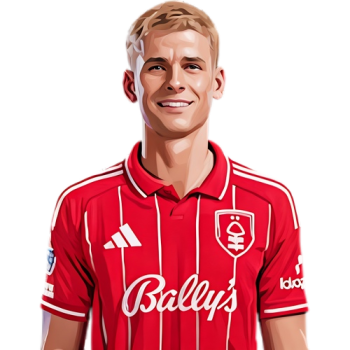 Zach Abbott player cartoon