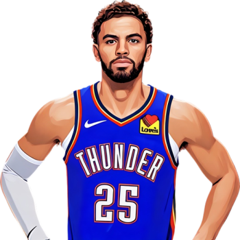 Ajay Mitchell player cartoon