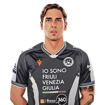 Nicolò Zaniolo player cartoon