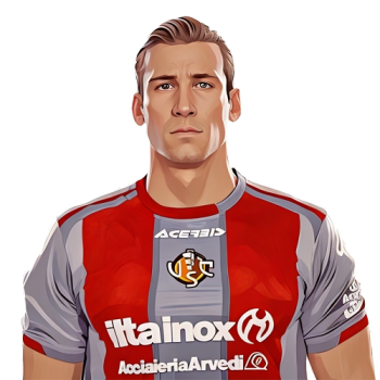 Federico Baschirotto player cartoon
