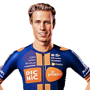 Julius van den Berg player cartoon