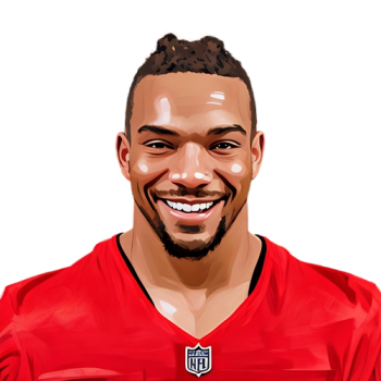 Bijan Robinson player cartoon