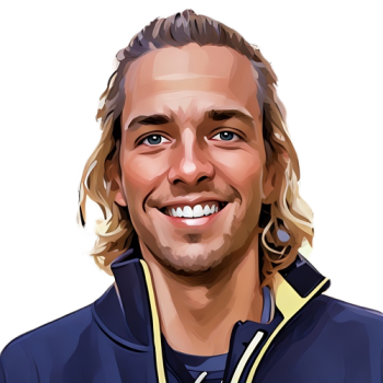 Pedro Bernardi player cartoon