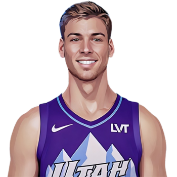 Kyle Filipowski player cartoon